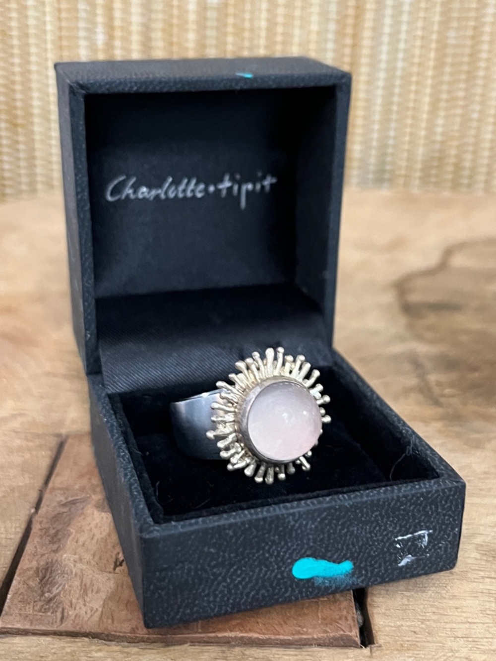 Charlotte Ehinger-Schwarz Interchangeable Tipit Ring Size 5